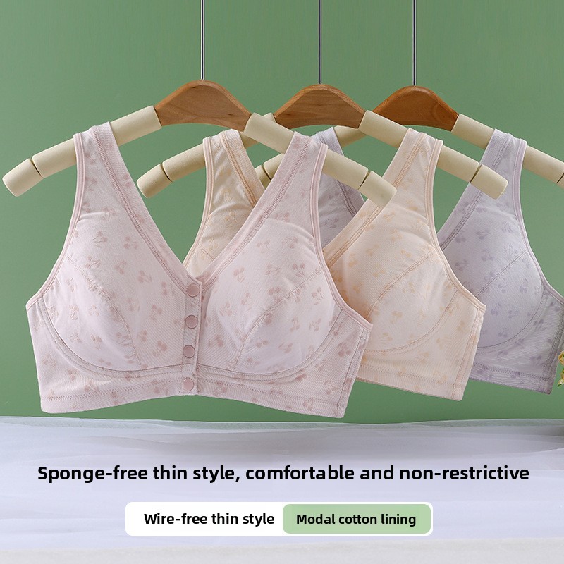 Wirefree Bra Comfort - Sujetador estilo chaleco KUCLUT de algodón