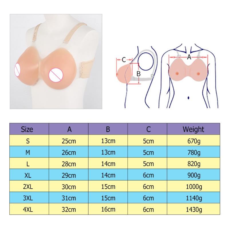 Realzador de formas de senos d - Push Up Bra Silicone reseña y precio